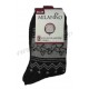 Теплые женские шерстяные носки с махрой MilanKo