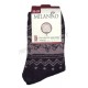 Теплые женские шерстяные носки с махрой MilanKo