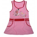Платье для девочек "Бабочка" с поясом и кармашками