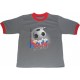 Футболка для мальчика из кулирки с принтом "Футбол 2012"