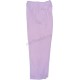  Свободные однотонные  брюки из велюра с поясом с эластичной тесьмой