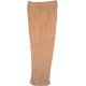  Свободные однотонные  брюки из велюра с поясом с эластичной тесьмой