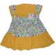 Платье детское комбинированное для девочек. Ткань кулирка.