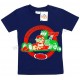 Детская однотонная футболка для мальчиков с принтом "Drag Racing". Ткань кулирка.